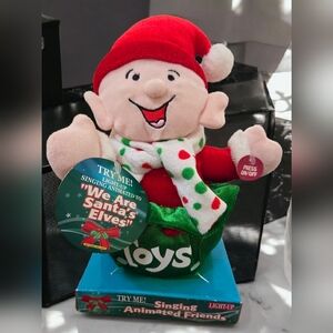 1964 Vintage Dundee Light-up Singing ELF Christmas New Toy